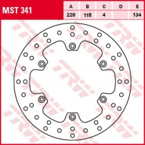 Диск тормозной TRW Lucas MST341