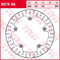 Диск тормозной TRW Lucas MSTR356