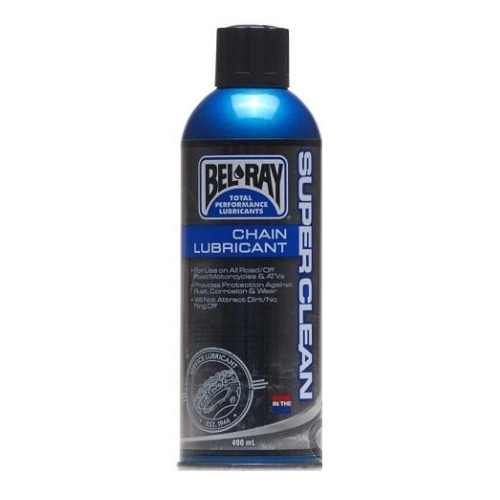 Змазка ланцюга Bel-Ray Super Clean Chain Lube (400мл) White