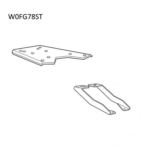 Кріплення кофра центрального Shad W0FG78ST