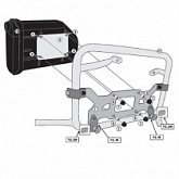 Крепления кофра Kappa KTL1192KIT