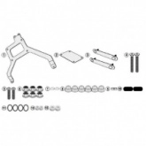 Крепления кофра центрального Kappa KTL1144KIT