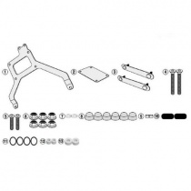 Крепления кофра центрального Kappa KTL1144KIT