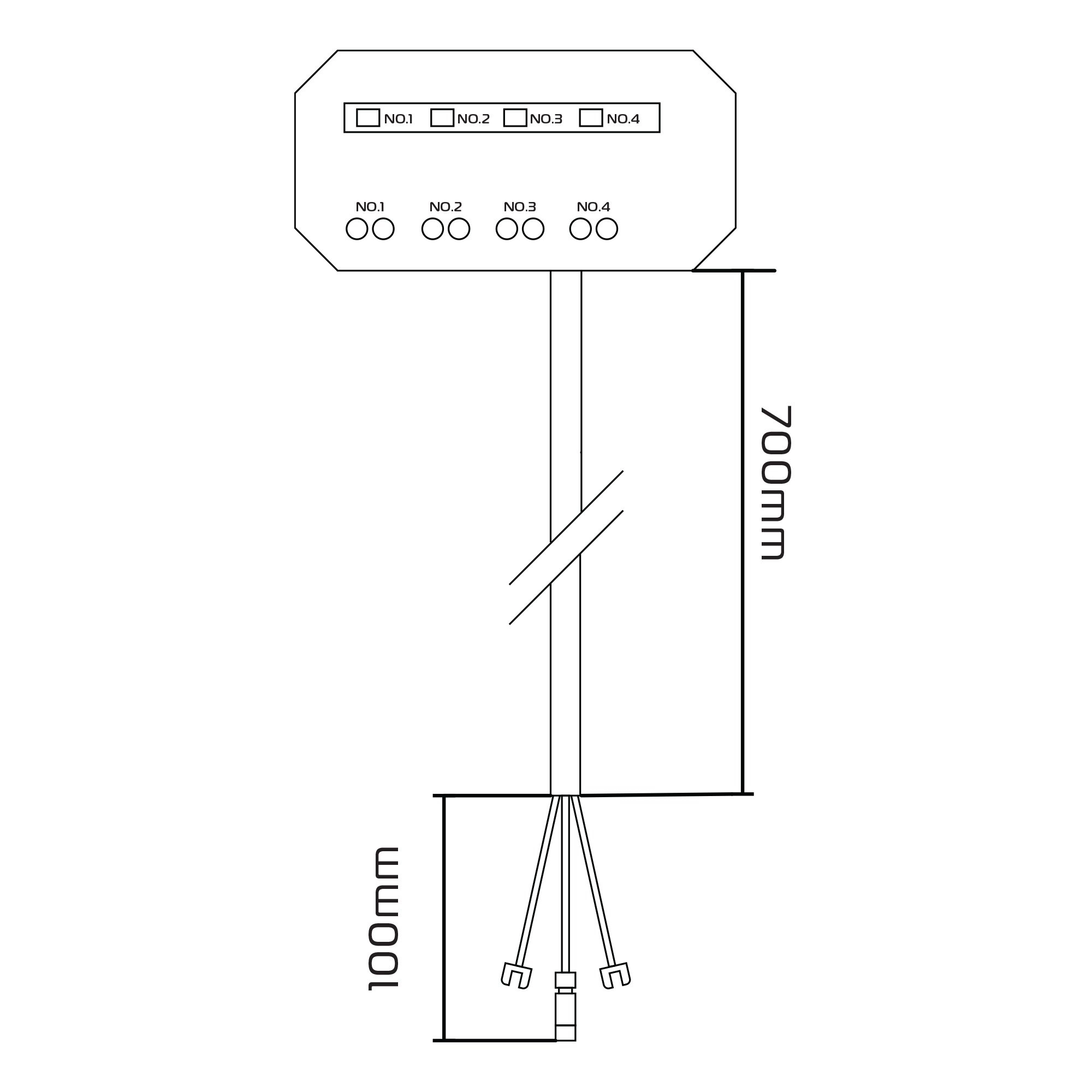 Розподільна коробка Oxford 12V EL112