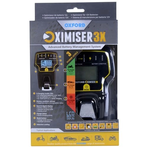 Пристрій зарядний Oxford EL200EU Oximiser 3X