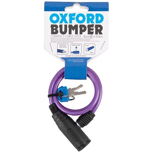 Трос протиугінний Oxford OF03 Purple 600/6