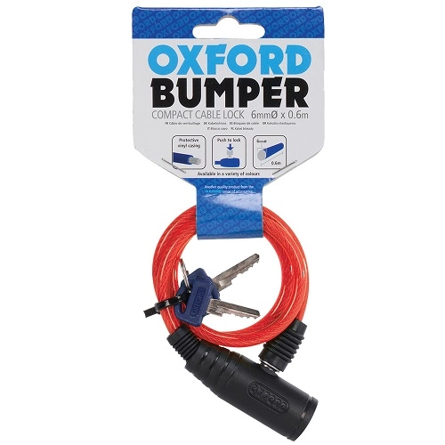 Трос протиугінний Oxford OF06 Red 600/6