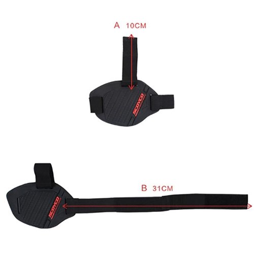 Накладка на взуття Scoyco FS02 Black