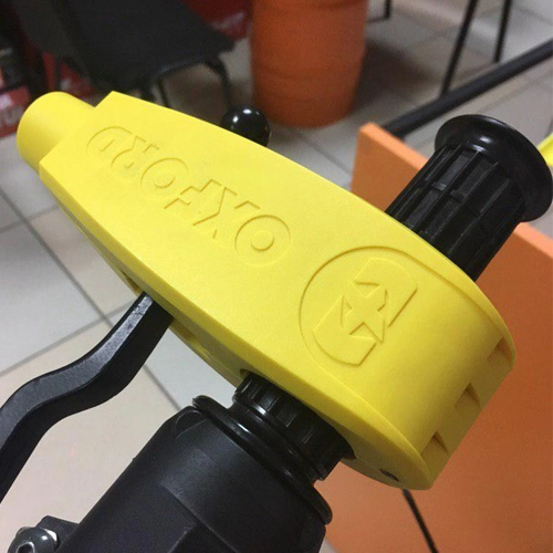 Замок блокировки рычага тормоза Oxford LK301 Yellow
