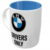 Чашка BMW Drivers Only White/Black/Blue