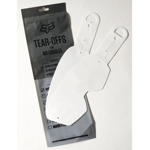 Зривки для окулярів FOX Y-Airspace Tear-Offs Laminated 20 шт
