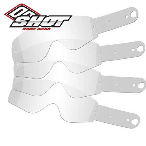 Зривки для окулярів Shot Racing Rocked Junior Tear-Off 10 шт