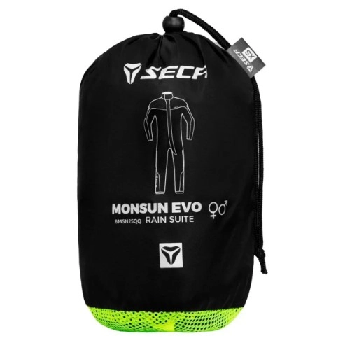 Костюм дощовий Seca Monsun Evo Black/Yellow