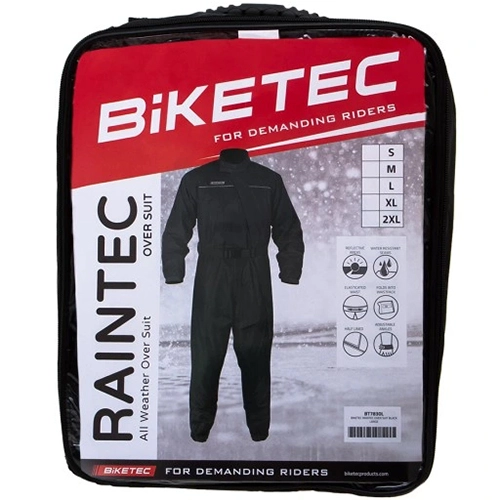 Комбинезон дождевой Biketec Raintec Black