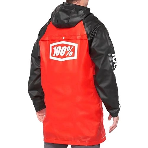Куртка дощова 100% Torrent Raincoat Red/Black