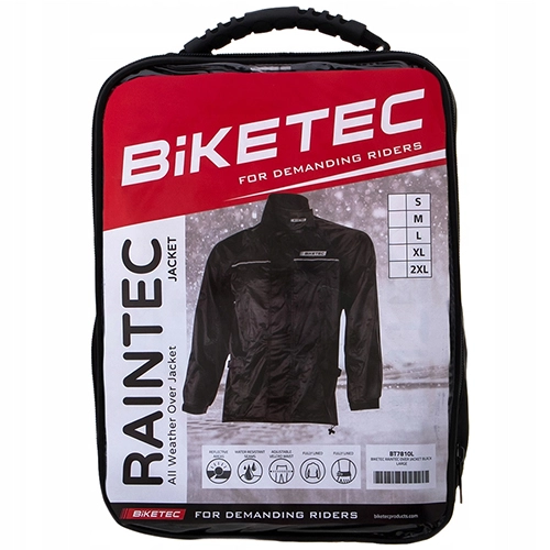 Куртка дощова Biketec Black