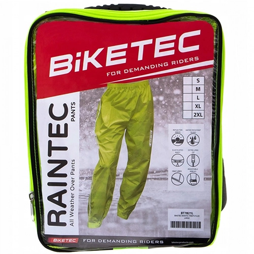 Штани дощові Biketec Green