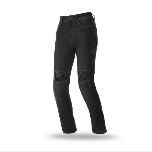 Мотоджинси Seventy PJ8 Slim Lady Black