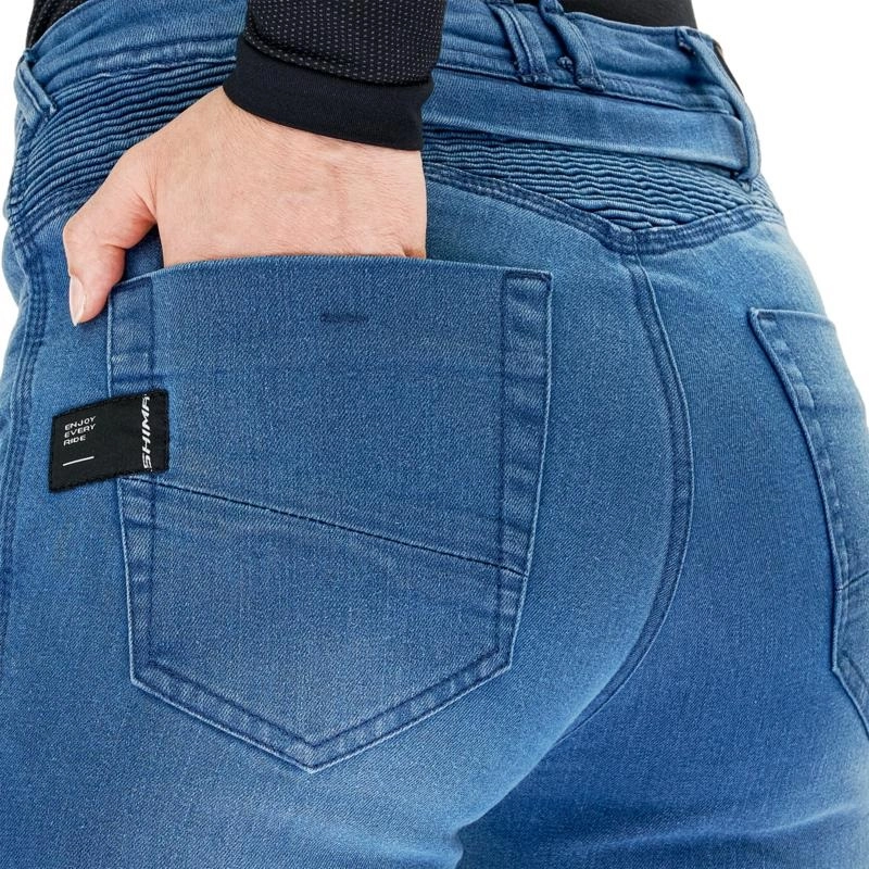 Мотоджинси Shima Zenith Lady Black/Blue