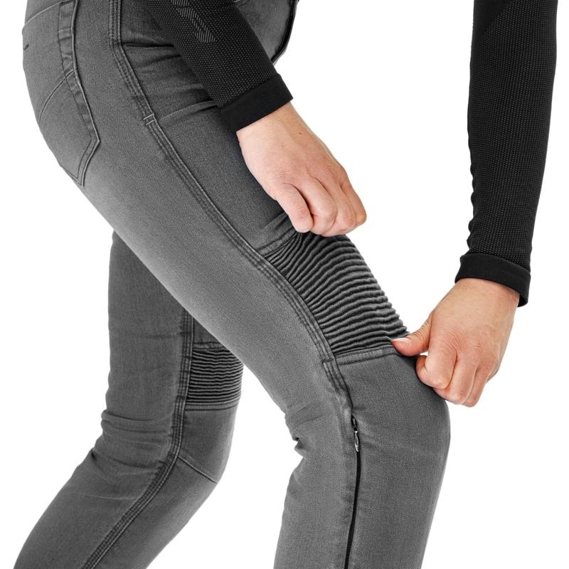 Мотоджинси Shima Zenith Lady Black/Grey