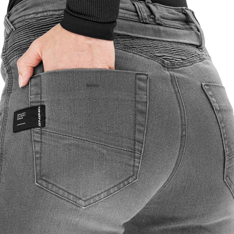 Мотоджинси Shima Zenith Lady Black/Grey