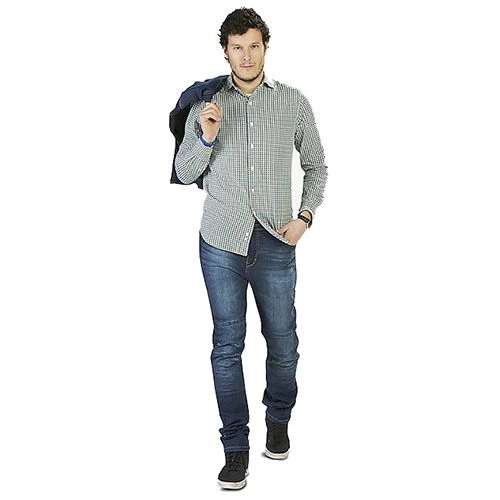 Мотоджинси Kappa Stone Blue
