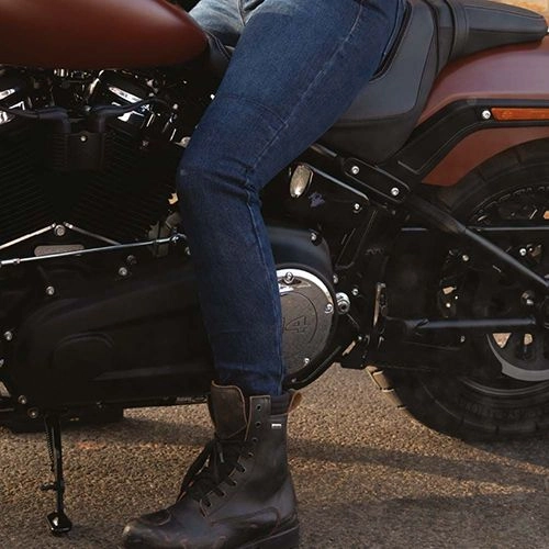 Мотоджинси Oxford Slim Lady Regular Blue