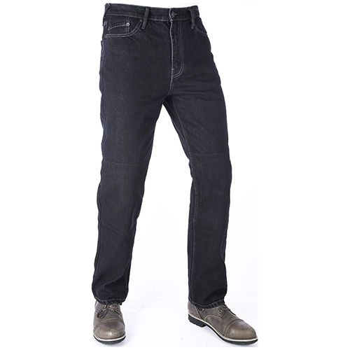 Мотоджинси Oxford Straight Long Black
