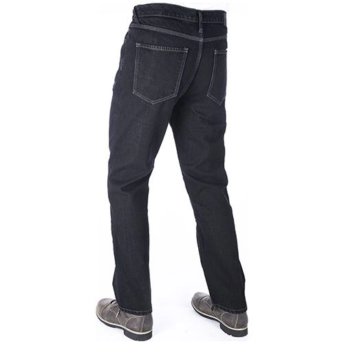 Мотоджинси Oxford Straight Long Black