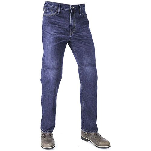 Мотоджинси Oxford Straight Year Short Blue