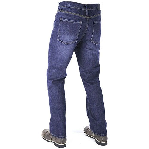 Мотоджинси Oxford Straight Year Short Blue