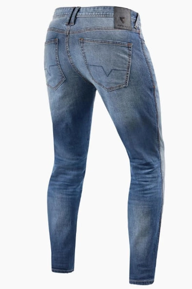 Мотоджинси Revit Piston 2 SK L32 Medium Blue