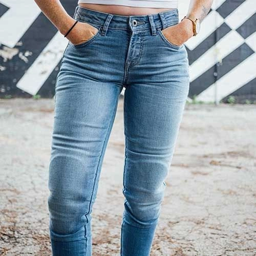 Мотоджинси Revit Shelby Ladies L32 Light Blue
