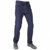 Мотоджинсы Oxford Straight Rinse Long Blue