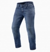 Мотоджинсы Revit Detroit 2 TF L34 Medium Blue
