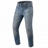 Мотоджинсы Revit Detroit 3 Tapered L34 Medium Blue Vintage
