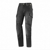 Мотоджинсы Seca Square II Washed Black