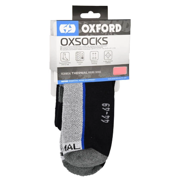 Шкарпетки Oxford Thermal Regular Black/Grey