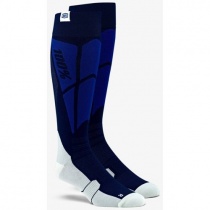 Носки 100% Ride HI-Side Navy/White