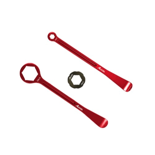 Лопатки шиномонтажные Accel TL02 Red