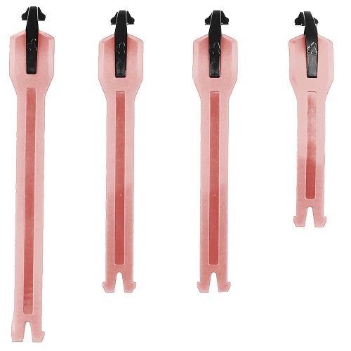 Застібки на мотоботи Leatt Strap 4.5 Burn Red