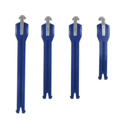 Застежки на мотоботы Leatt Cross GPX 5.5 Flex Lock Strap Blue