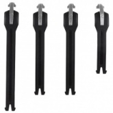 Застежки на мотоботы Leatt GPX 5.5 Flex Lock Strap Black