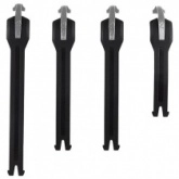 Застежки на мотоботы Leatt GPX 5.5 Flex Lock Strap Black