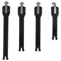 Застежки на мотоботы Leatt GPX 5.5 Flex Lock Strap Black