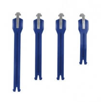 Застежки на мотоботы Leatt Cross GPX 5.5 Flex Lock Strap Blue