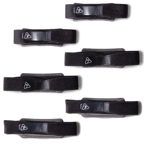 Набір застібок наколінника Leatt Strap Kit Dual Axis Pro Black 2XL