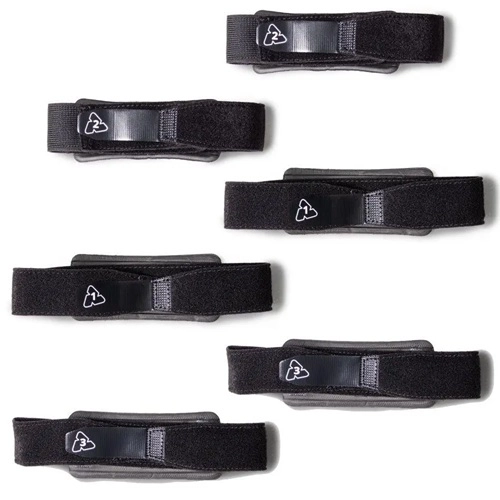 Набір застібок наколінника Leatt Strap Kit Dual Axis Pro Black S-M