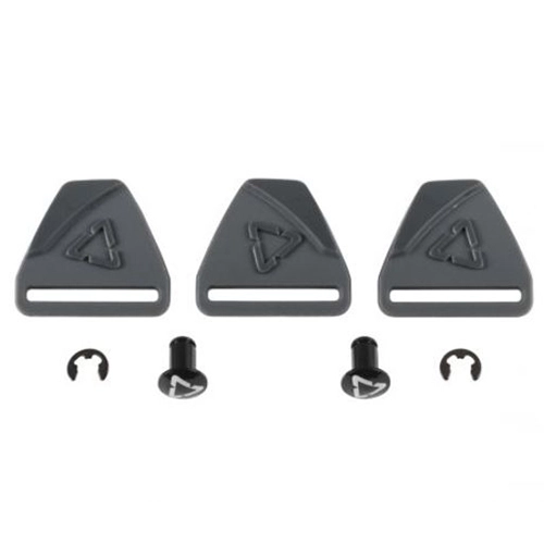 Набір застібок наколінника Leatt Dual Axis Black