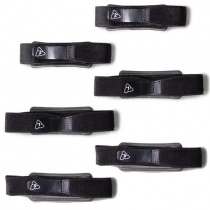 Набор застежек наколенника Leatt Strap Kit Dual Axis Pro Black L-XL